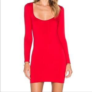 Assali Mimoza Mini Long Sleeve Dress in WHITE Size Small